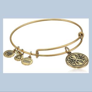 alex & ani infinity gold bangle
